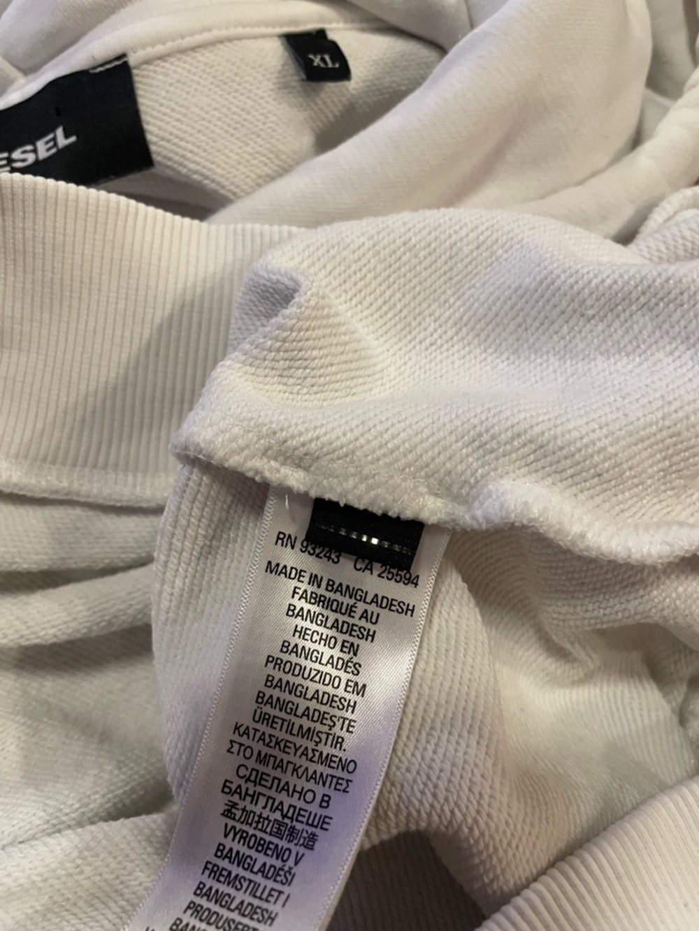 Diesel S-Division Hoodie Sweatshirt - Picture 8 of 10